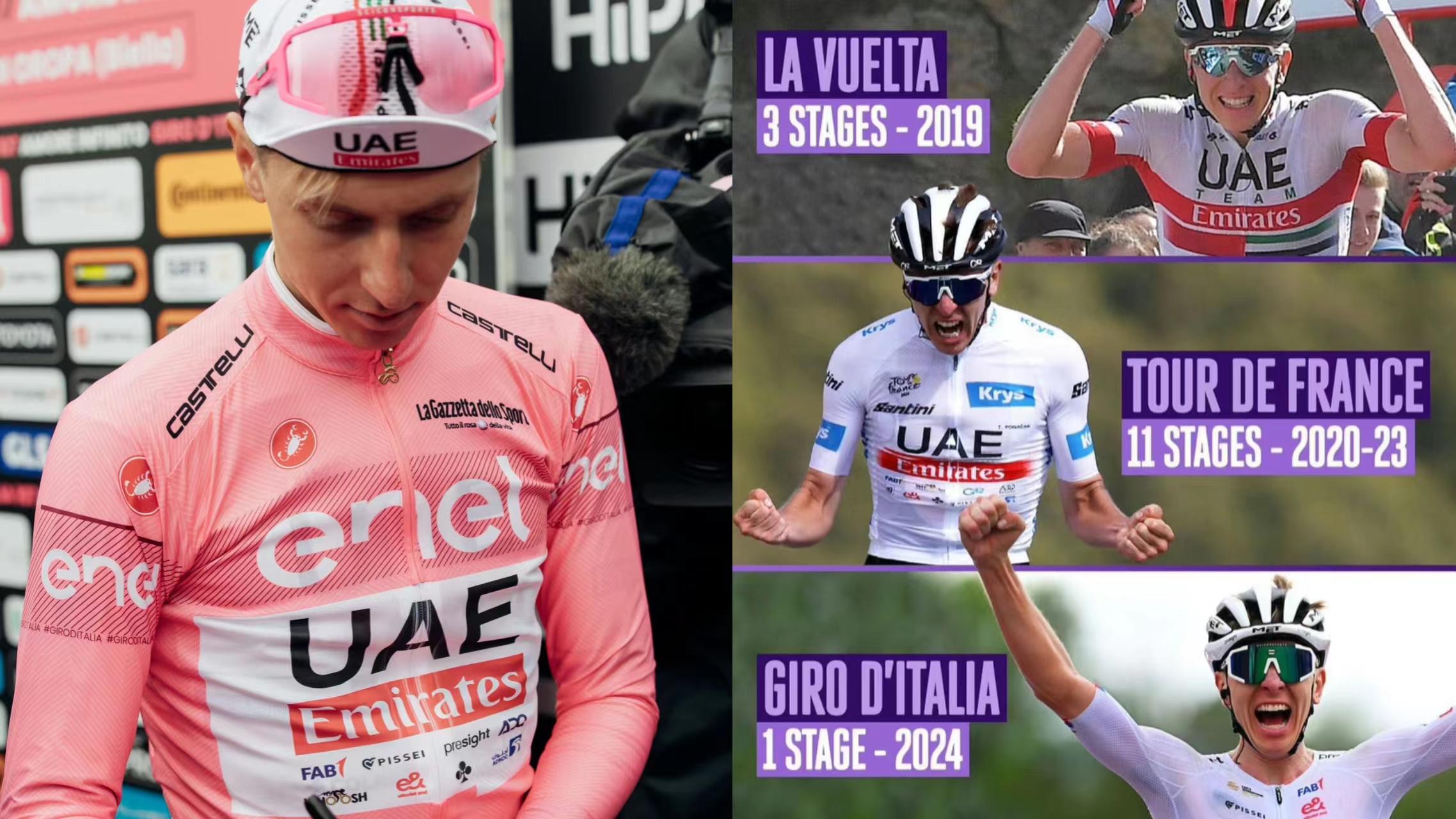 White Storm, il viaggio di Pogačar al Giro d’Italia